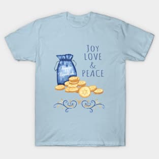 Hanukkah Watercolor C T-Shirt